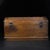 Large Hand-Carved Wooden Treasure Chest With Brass Hardware & Dragon Motif For Sale In Los Angeles - Image 6 of 9