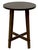 Wood Arts and Crafts / Mission Style Oak Round End Table For Sale - Image 7 of 10
