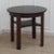 Mid-Century Modern Vintage Round Coffee Table with Black Table Top, 1930s For Sale - Image 3 of 6