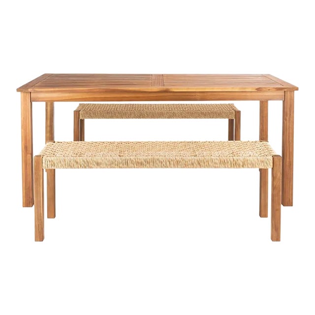 Aquina 5 Piece Dining Set - Natural For Sale