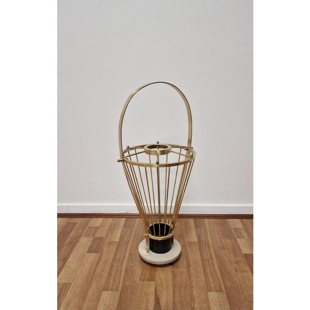 Brass Umbrella Stand, 1960s, in Flawless conditions. Designed 1960 to 1969