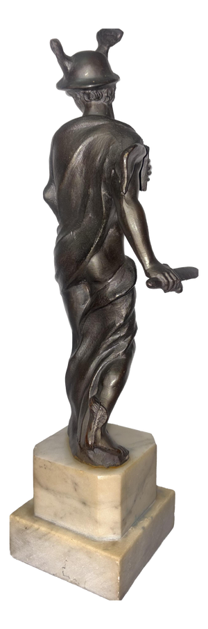 Bronze Mercury Figurine by P. Uccello, 1950