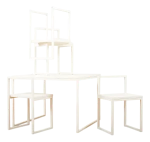 Fronzoni 64 Table Set by AG Fronzoni for Cappellini, 1964, Set of 5