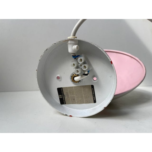 Vintage White PH-Hat Wall Sconce by Poul Henningsen for Louis Poulsen, 1970s For Sale - Image 9 of 10