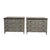 18th Century Schumacher French Painted Dressers with 1950s Black & White Geometric Design - A Pair For Sale In New York - Image 6 of 6