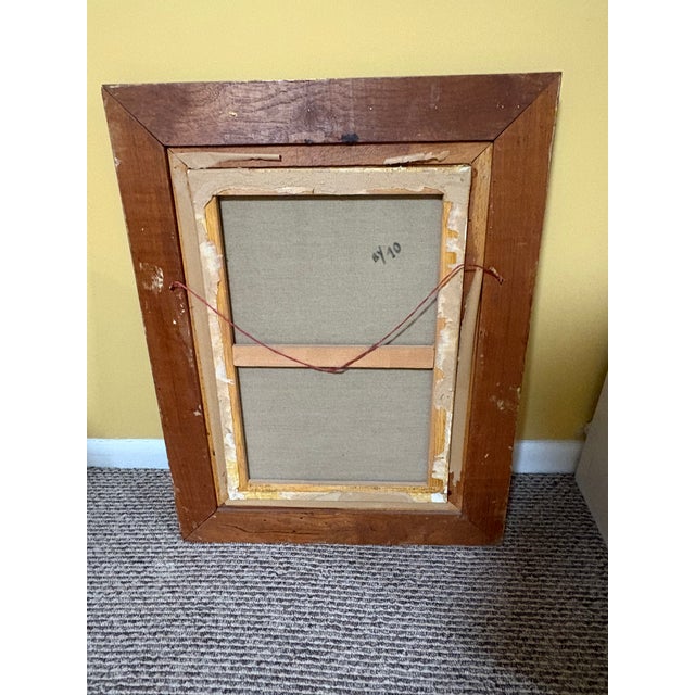 “La Belle Ferronniere” by Leonardo Da Vinci, Elegantly Framed - Reproduction Print For Sale In Chicago - Image 6 of 7