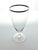 1960s 1960s Mid-Century Vintage Minimalist 8 Silver Rim Iced Tea Glasses For Sale - Image 5 of 6