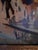 Textile Mid 20th Century Original Antonio DeVity Framed Paris Street Scene Oil Paintings With Handwritten Artist Inscriptions - Pair For Sale - Image 7 of 12