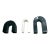 3 Pieces Set of Marble Bookends Decor For Sale