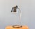 Kandem Model 934 Table Lamp By Werner Glasenapp Circa 1930s Cast iron base - Curved adjustable Chrome arm - Black painted...