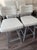 Metal Metall Furniture Dining Table with Amisco Chairs – Dining Set For Sale - Image 7 of 11
