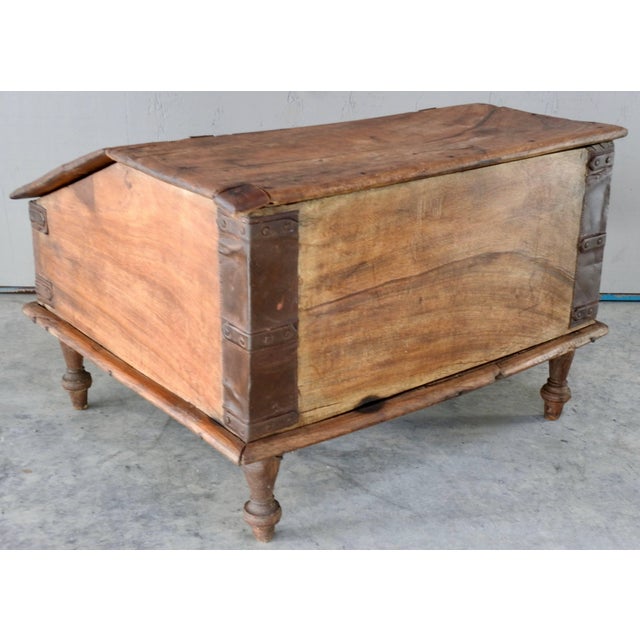 Mid 19th Century 19th Century Spanish Childrens Lift Top Writing Desk For Sale - Image 5 of 11