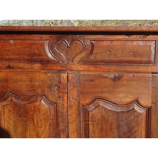 Wood Antique Walnut Wedding Buffet, 1700s For Sale - Image 7 of 18