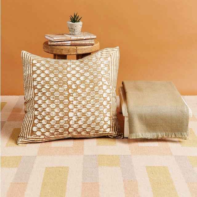 Custom design by Studio Variously, Haze throw / blanket is handwoven ethically by master weavers in Nepal and dyed...