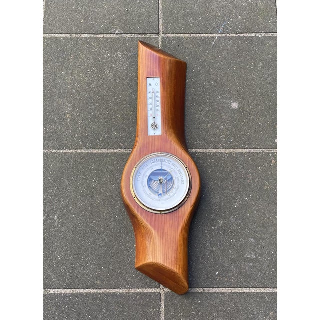 Old Weather Station made from Wooden Airplane Propeller, 1930s For Sale - Image 14 of 15