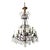 Amethyst 19th Century French Rock Crystal and Amethyst Chandelier For Sale - Image 8 of 16