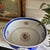 Ceramic Late 20th Century Sèvres-Style Cobalt Blue & Gold Gilt Porcelain Footbath Centerpiece For Sale - Image 7 of 18