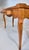 1990s Vintage French Country Pine Writing Desk With Glass Top, 1990s, Usa For Sale - Image 5 of 14