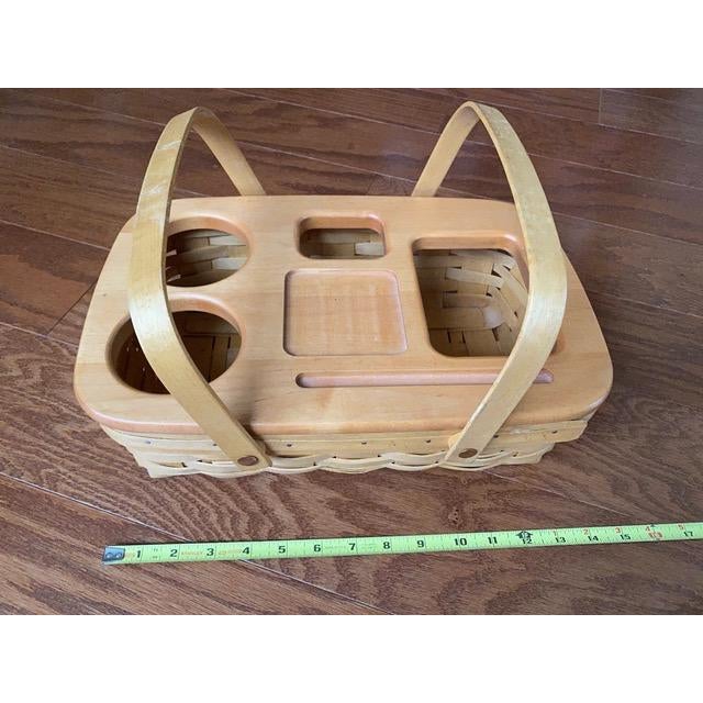 Longaberger Signed 1999 Gathering Basket Chairish