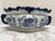 Large Blue and White Floral Plant Vessel For Sale In Sacramento - Image 6 of 8