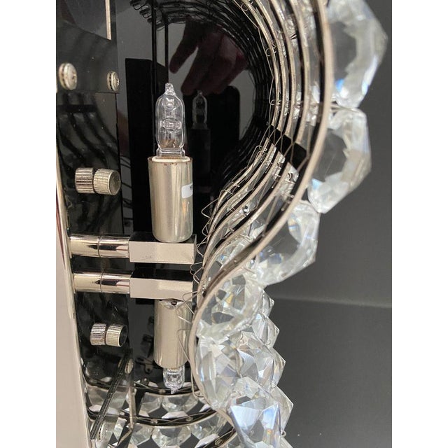 Ottogonal Crystal Wall Lights, Italy, 1980s., Set of 2 For Sale - Image 9 of 14