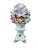 Mottahedeh Vintage Porcelain Mottahedeh Petite Italian Flower Topiary For Sale - Image 4 of 7