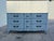 1970s French Provincial Blue Gray Lacquered Dresser of Twelve Drawers For Sale - Image 11 of 11