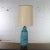 Mid-Century Modern Mid 20th Century Mid Century Modern Table Lamp Large Turquoise Lava Glaze Ceramic After Fantoni For Sale - Image 3 of 13