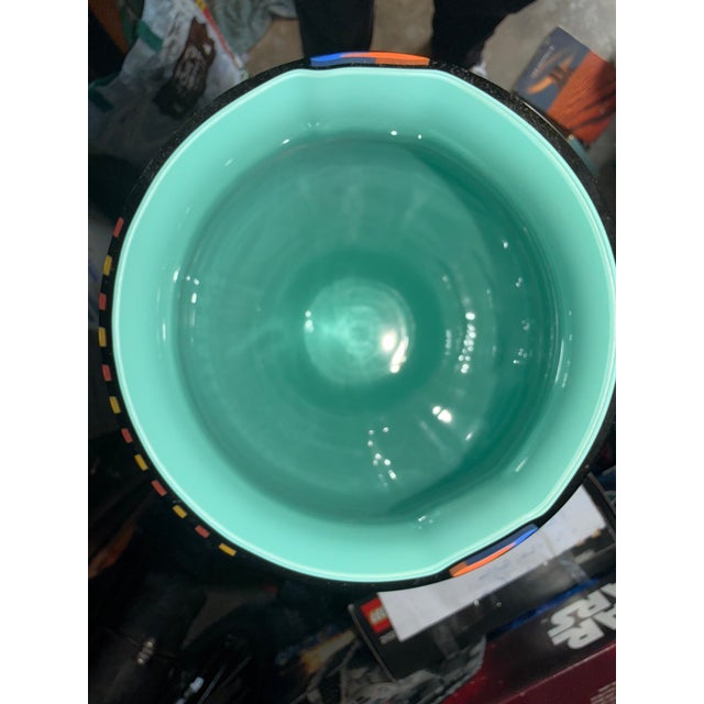 Glass 1980s Large Carlo Moretti Glossy Vase. Mid-Century Modern For Sale - Image 7 of 8