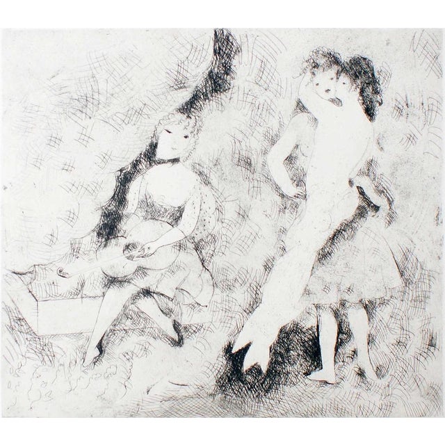Third state. Published in general catalogue "Marie Laurencin" by Daniel Marchesseau, Kyuryudo,Tokyo, 1981, Number.127,...
