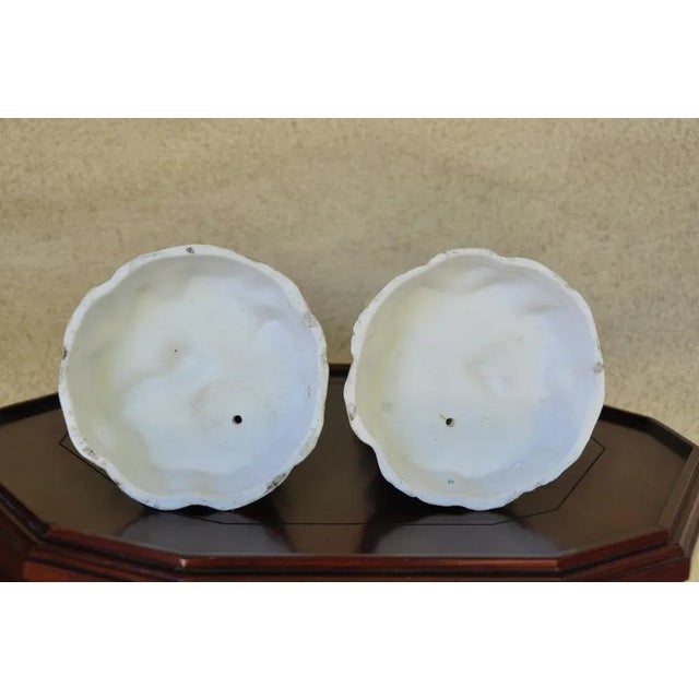 German Bisque Porcelain Figurines of a Boy and a Girl Statue - a Pair For Sale - Image 4 of 12