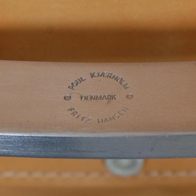 PK22 Chair in Leather by by Poul Kjærholm, 2006 For Sale - Image 11 of 13