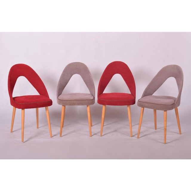 The chairs are in their original, very well-preserved condition. The upholstery has been professionally cleaned,...