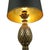 Gold Pineapple Lamp and Table Loevsky & Loevsky for Deknudt, 1970s, Set of 2 For Sale - Image 8 of 18