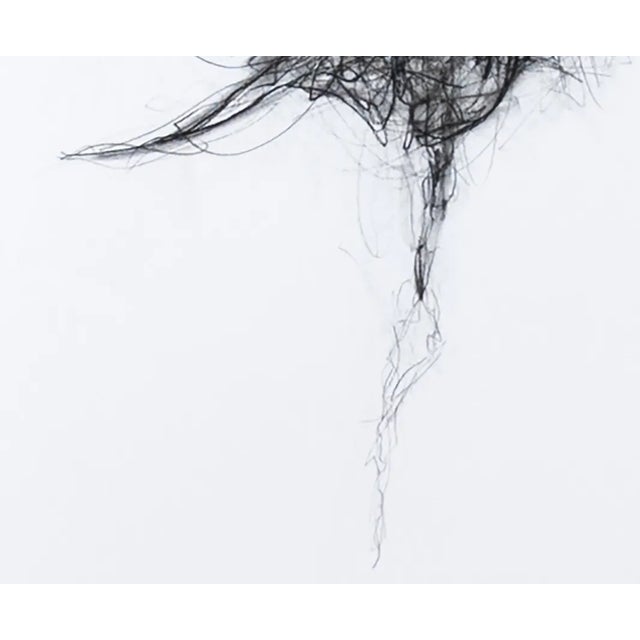 Remembrance Drawing #2 Contemporary Original Charcoal on Paper For Sale - Image 4 of 5