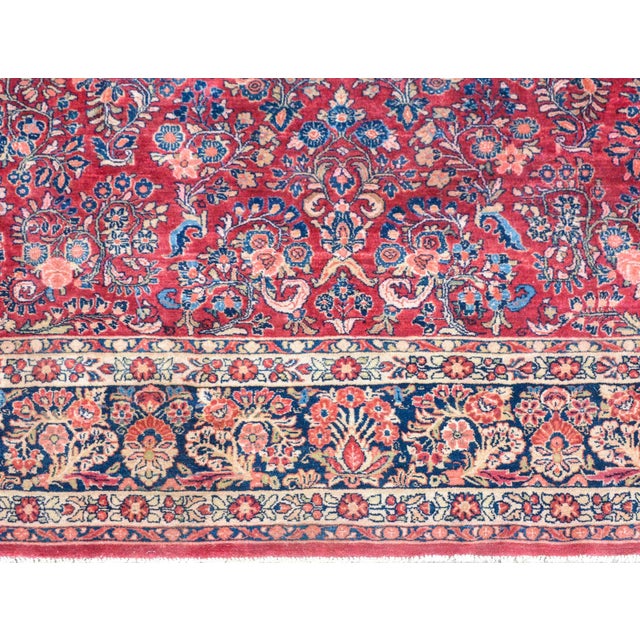 Early 20th Century Sarouk Rug For Sale - Image 9 of 13