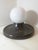 Beautiful ceiling lamp designed by the Castiglioni brothers for the Italian manufacturer Flos. Marked internally. Working....