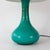 Vintage Portuguese Turquoise Opaline Glass Table Lamp, 1960s For Sale - Image 10 of 14