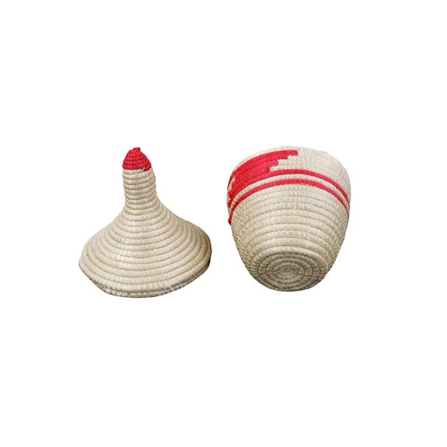 Early 20th Century Early 20th Century Tutsi Miniature Basket 3 inch Rwanda For Sale - Image 5 of 6