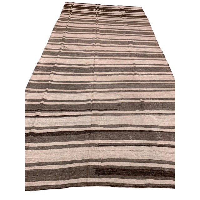 Vintage Turkish Kilim Runner Rug , 5'1 X 10'4 For Sale In New York - Image 6 of 9