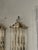 Early 21st Century Pair of Murano Glass and Brass Barber Sconces For Sale - Image 5 of 7