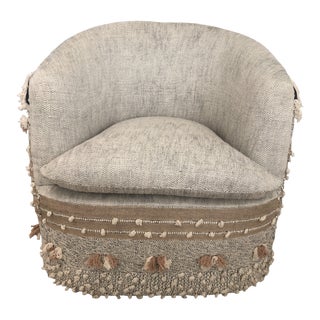 Anthropologie Boho Accent Chair For Sale