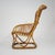 Rattan and Woven Cane Armchair, 1960s For Sale - Image 4 of 15