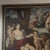 This sumptuous antique oil painting on canvas depicts a complex and lively allegorical country scene. The work depicts a...