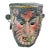 Antique Mexican Guerrro Folk Art Mask Helmet Style For Sale