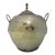 Large Covered Brass Kamandal Water Pot With Leaf Accented Handles For Sale