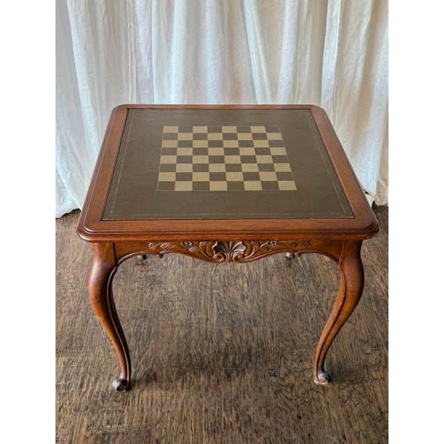 Mid 20th Century French Style Game Table For Sale - Image 11 of 12