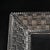 Transparent Vintage Tiffany & Co Woven Basket Weave Square Crystal Platter / Dish For Sale - Image 8 of 16