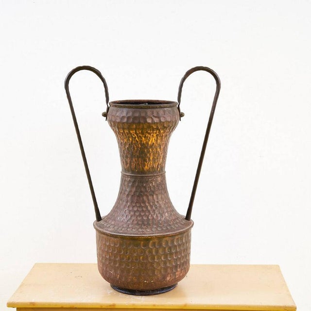 Copper Umbrella Stand in Copper For Sale - Image 8 of 8