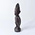 Early 20th Century Early 20th Century Yoruba Ibeji Male Figure With Glass Bead Necklace Nigeria For Sale - Image 5 of 13